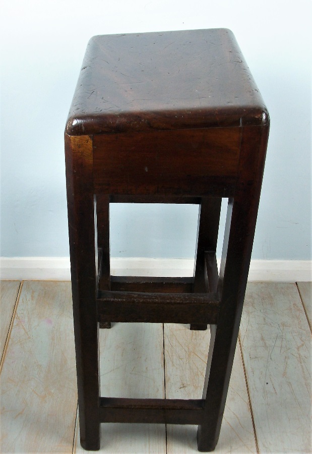 Tall Artist Wooden Stool